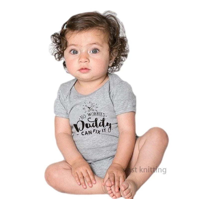 "No Worries Daddy Can Fix it" Onesies