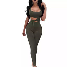 Load image into Gallery viewer, Army Green Jumpsuit
